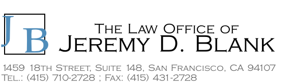 The Law Office of Jeremy D. Blank